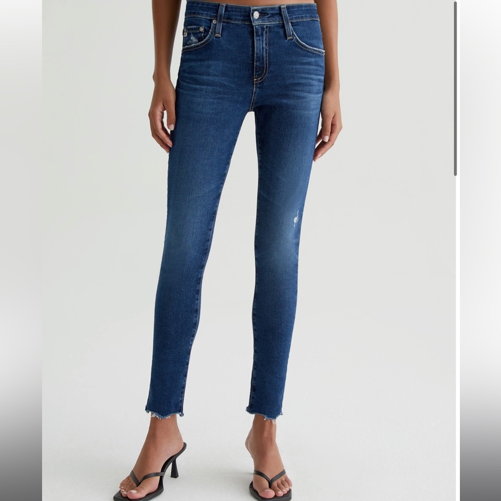 AG Jeans- The Farrah Skinny Ankle High rise size 27